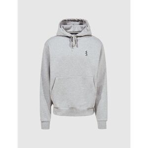 A Ma Maniere Cursive Hoodie Gray Embroidered Cotton Pullover Jordan NWT Sz Small